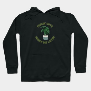 Feelin' Cute - Might Die Later Hoodie